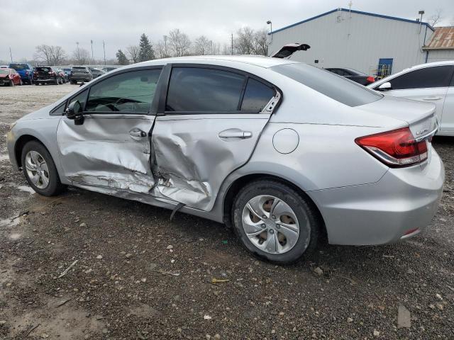 Изображение 2 2013 HONDA CIVIC LX 2013 с VIN 19XFB2F57DE098489