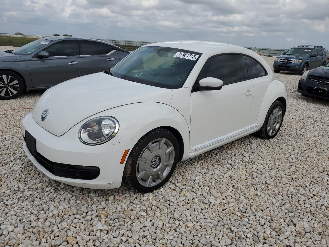 Image 1 of 2012 VOLKSWAGEN BEETLE  2012 with VIN 3VWJP7AT6CM629388