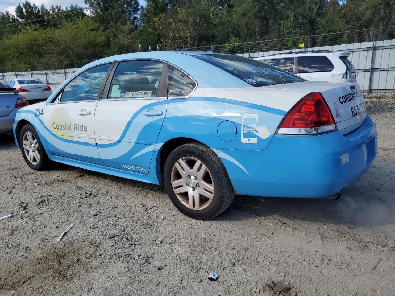 Image 2 of 2016 CHEVROLET IMPALA LIMITED LT 2016 with VIN 2G1WB5E34G1182975