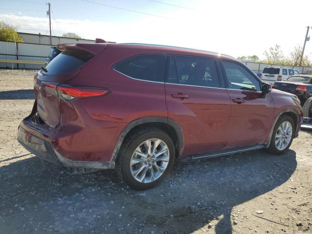 Image 3 of 2021 TOYOTA HIGHLANDER LIMITED 2021 with VIN 5TDDZRBH2MS083786