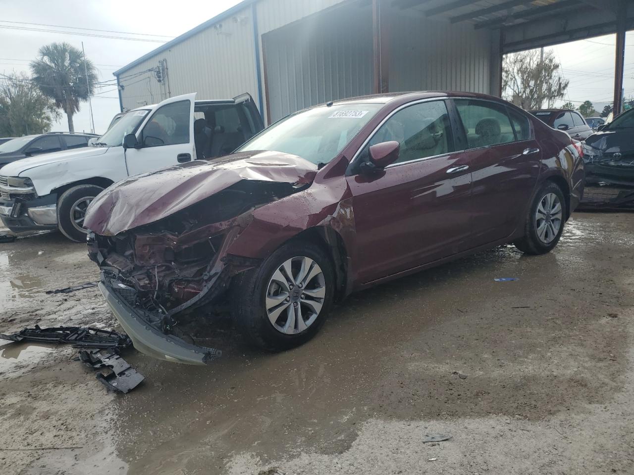 Изображение 1 2014 HONDA ACCORD LX 2014 с VIN 1HGCR2F34EA272456