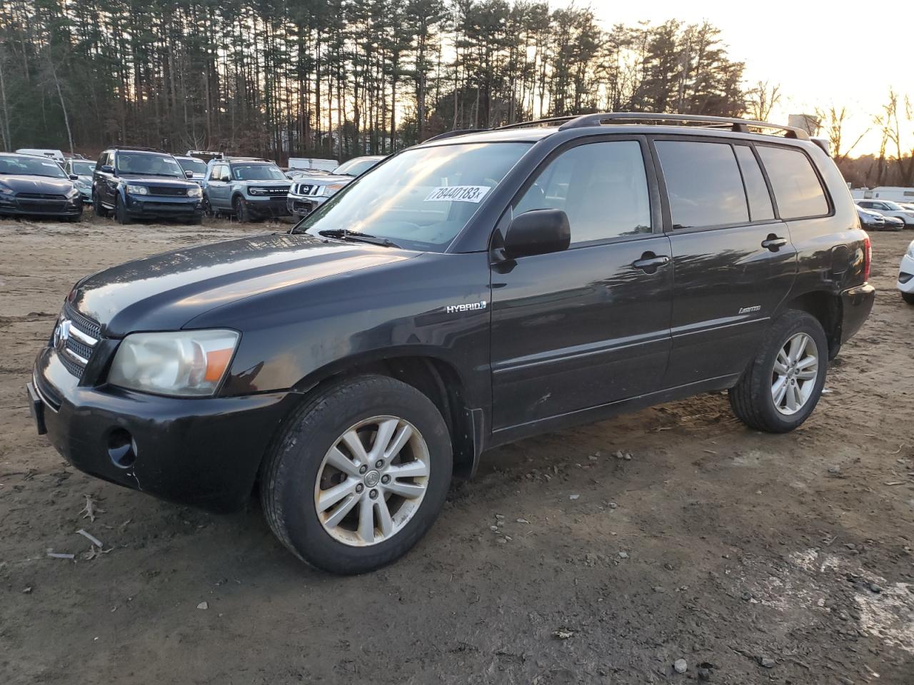 Изображение 1 2007 TOYOTA HIGHLANDER HYBRID 2007 с VIN JTEEW21A370035757