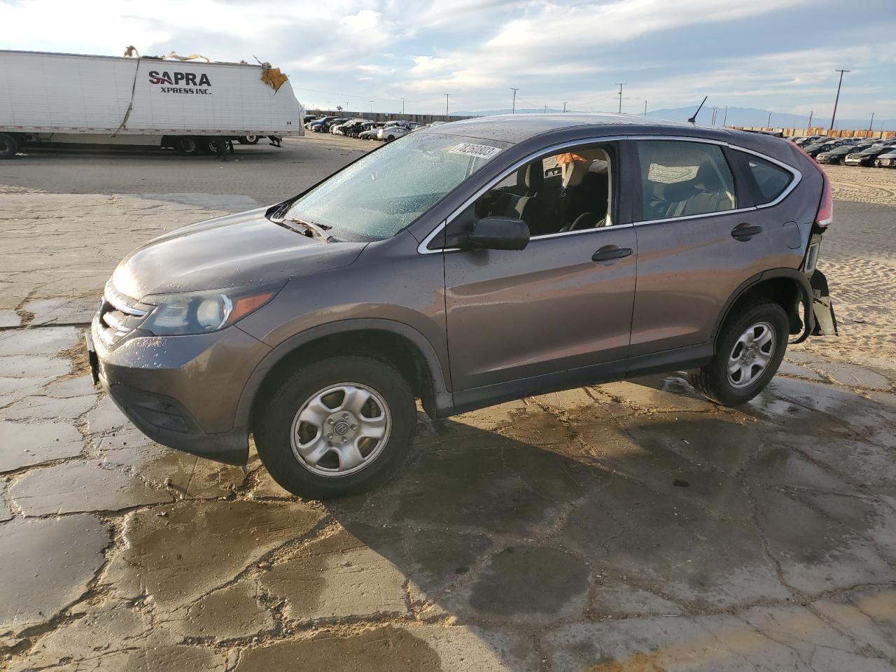 Image 1 of 2014 HONDA CR-V LX 2014 with VIN 3CZRM3H30EG700285