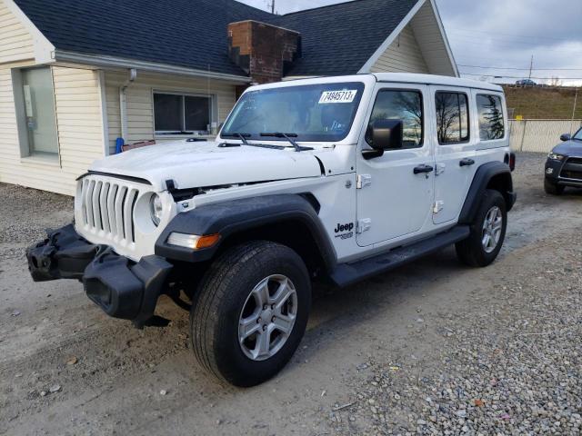Изображение 1 2021 JEEP WRANGLER UNLIMITED SPORT 2021 с VIN 1C4HJXDN0MW636290