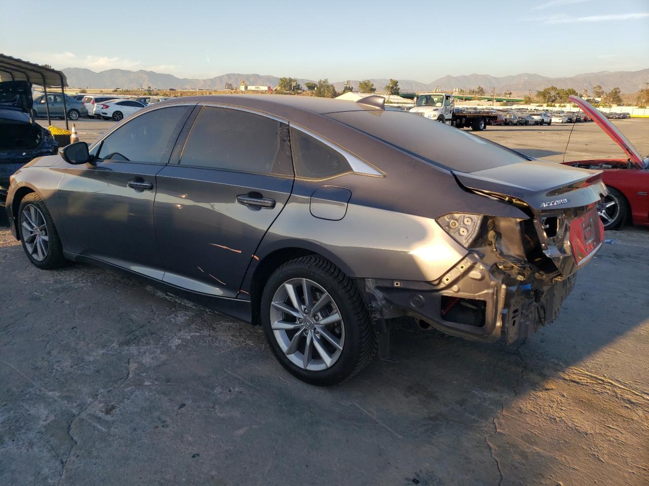 Image 2 of 2021 HONDA ACCORD LX 2021 with VIN 1HGCV1F12MA020983