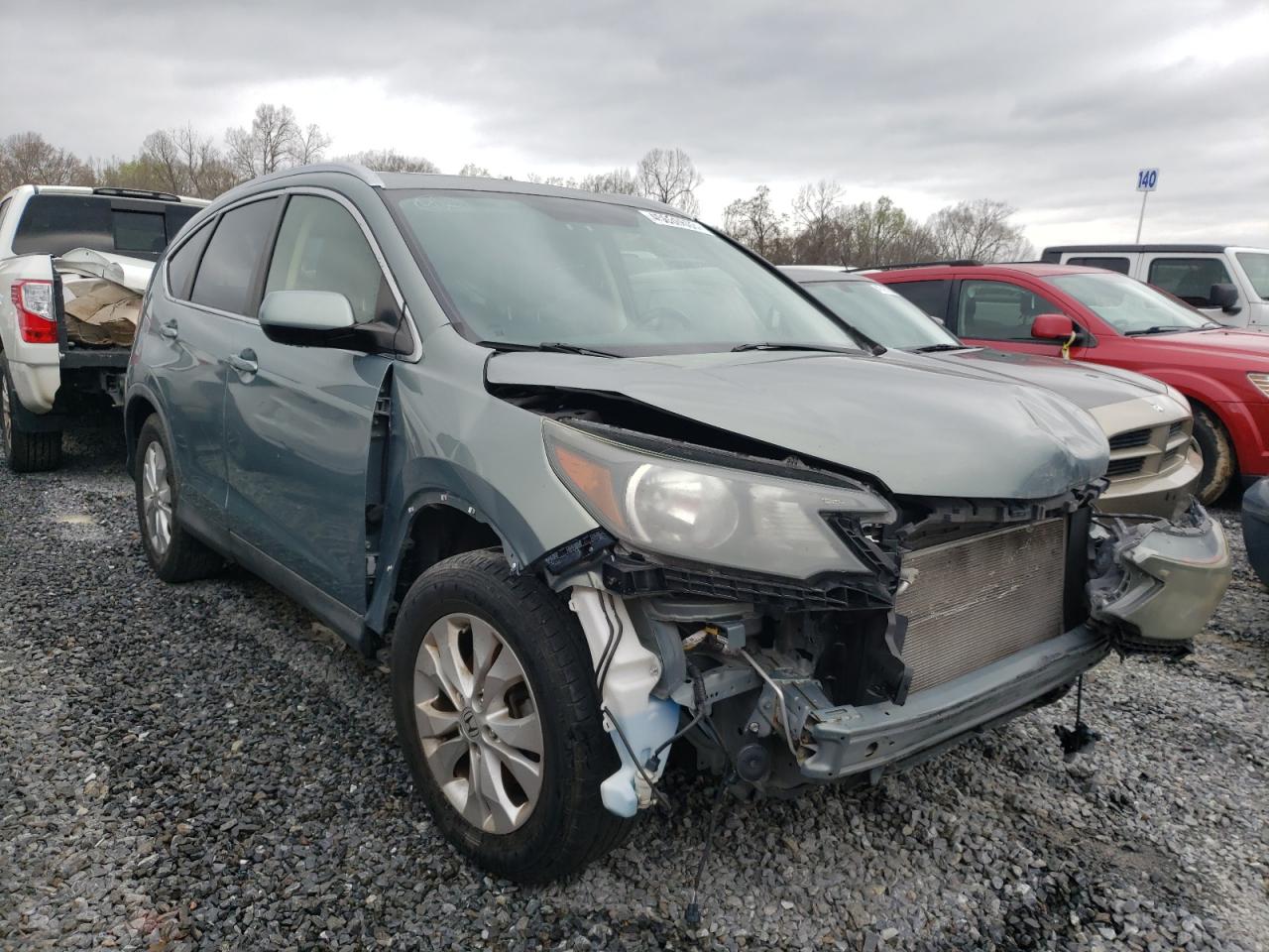 Image 1 of 2012 HONDA CR-V EXL 2012 with VIN JHLRM3H76CC009354