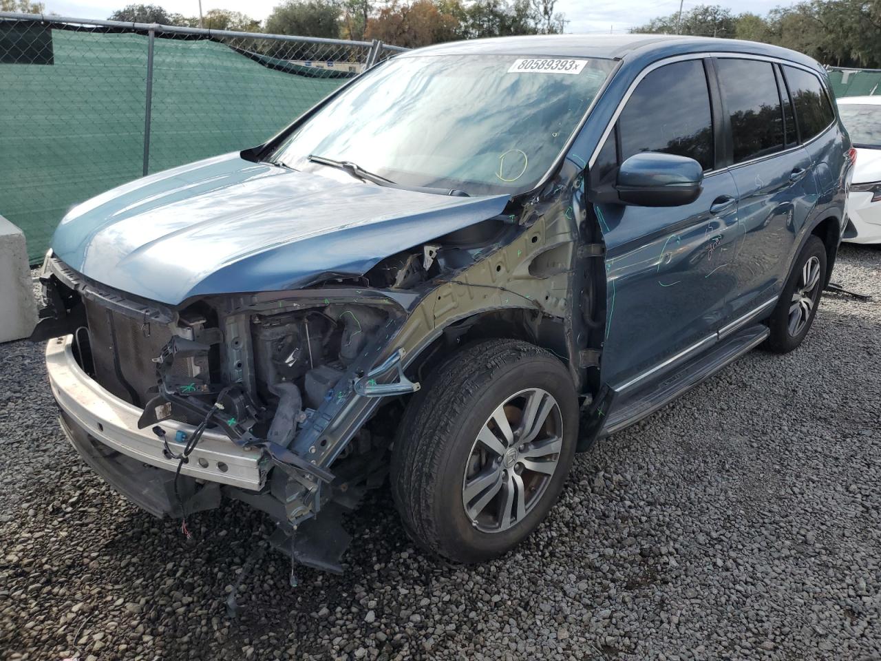 Image 1 of 2016 HONDA PILOT EX 2016 with VIN 5FNYF6H36GB018016