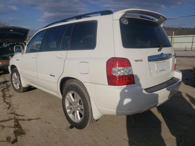 Изображение 3 2007 TOYOTA HIGHLANDER HYBRID 2007 с VIN JTEDW21A070019964