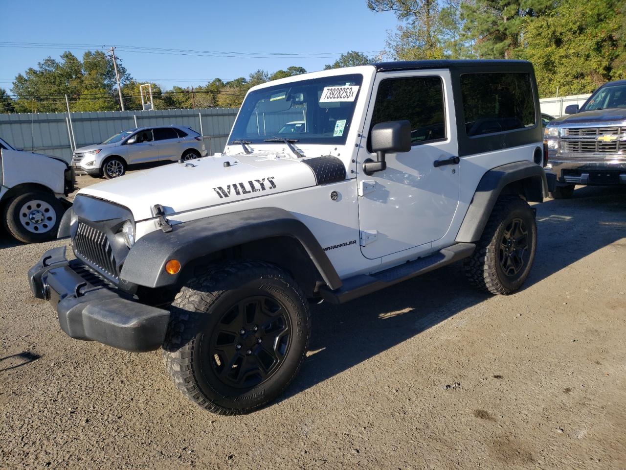 Obraz 1 z 2017 JEEP WRANGLER SPORT 2017 z VIN 1C4AJWAG5HL739357