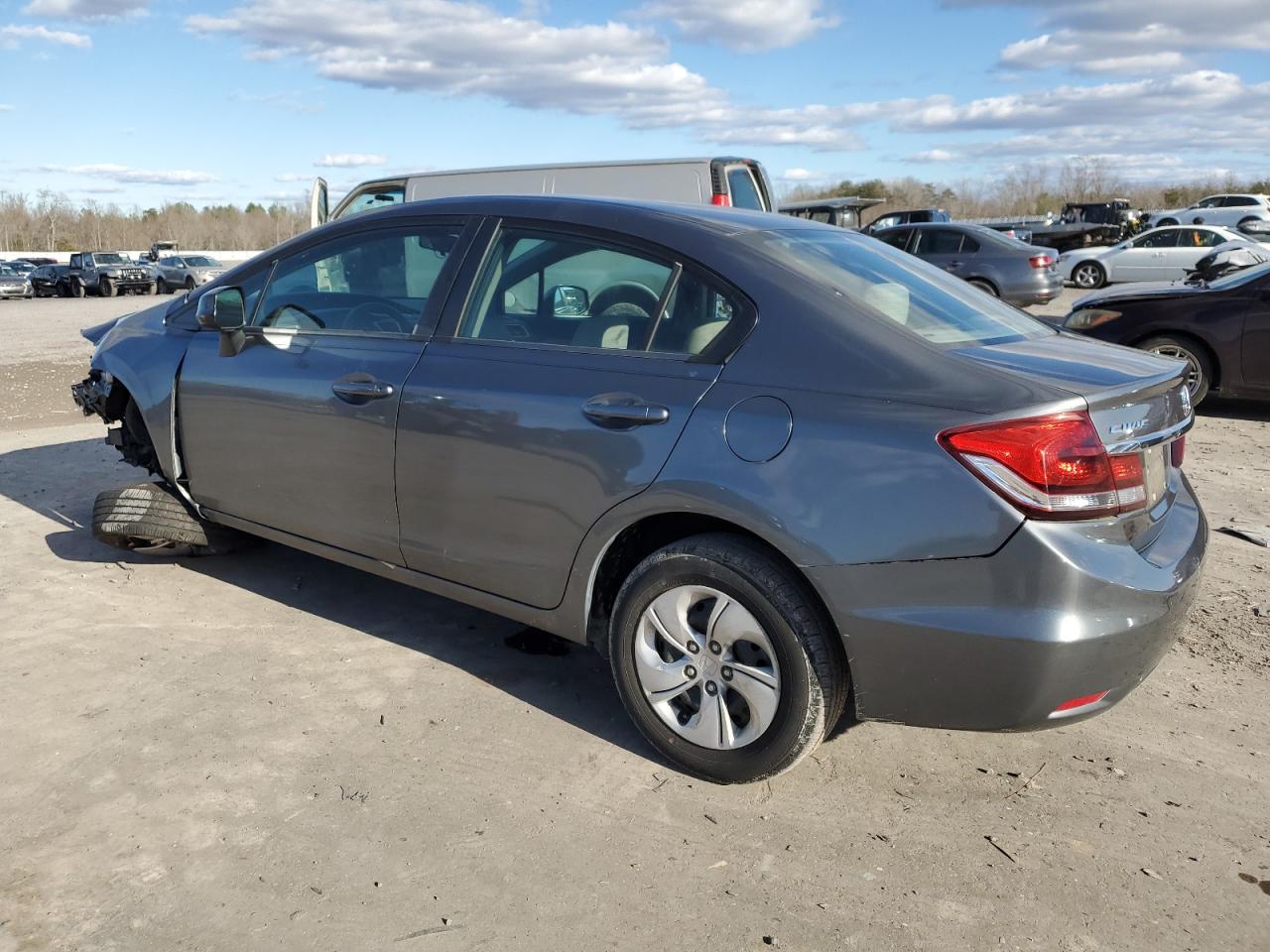 Image 2 of 2013 HONDA CIVIC LX 2013 with VIN 19XFB2F53DE201651