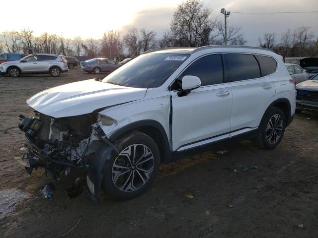 Image 1 of 2019 HYUNDAI SANTA FE LIMITED 2019 with VIN 5NMS5CAA7KH022924