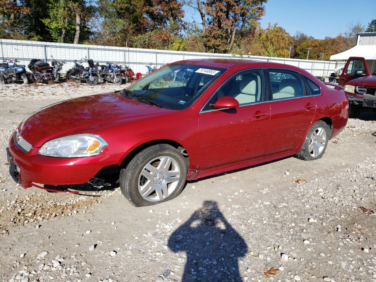 Изображение 1 2012 CHEVROLET IMPALA LT 2012 с VIN 2G1WB5E3XC1330363