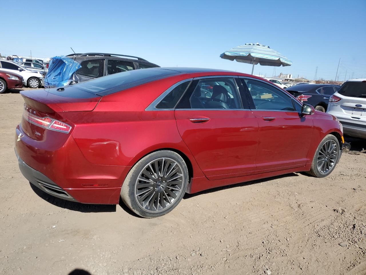 Obraz 3 z 2014 LINCOLN MKZ HYBRID 2014 z VIN 3LN6L2LU6ER816502
