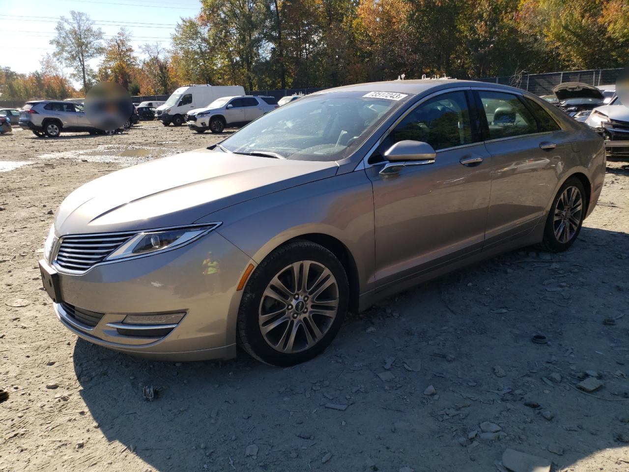 Image 1 of 2015 LINCOLN MKZ  2015 with VIN 3LN6L2G92FR610519