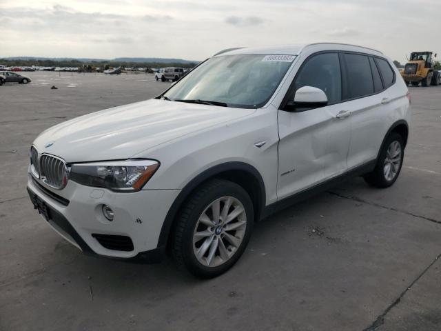 Image 1 of 2017 BMW X3 SDRIVE28I 2017 with VIN 5UXWZ7C3XH0V89308
