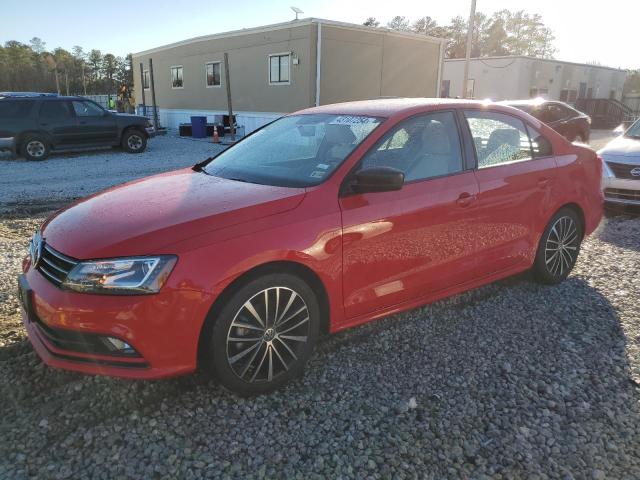 Image 1 of 2017 VOLKSWAGEN JETTA SPORT 2017 with VIN 3VWD17AJ4HM391822