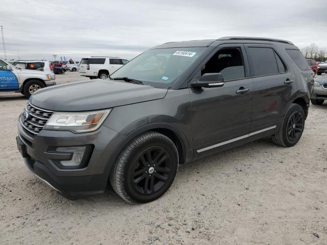 Image 1 of 2017 FORD EXPLORER XLT 2017 with VIN 1FM5K7D86HGA42762