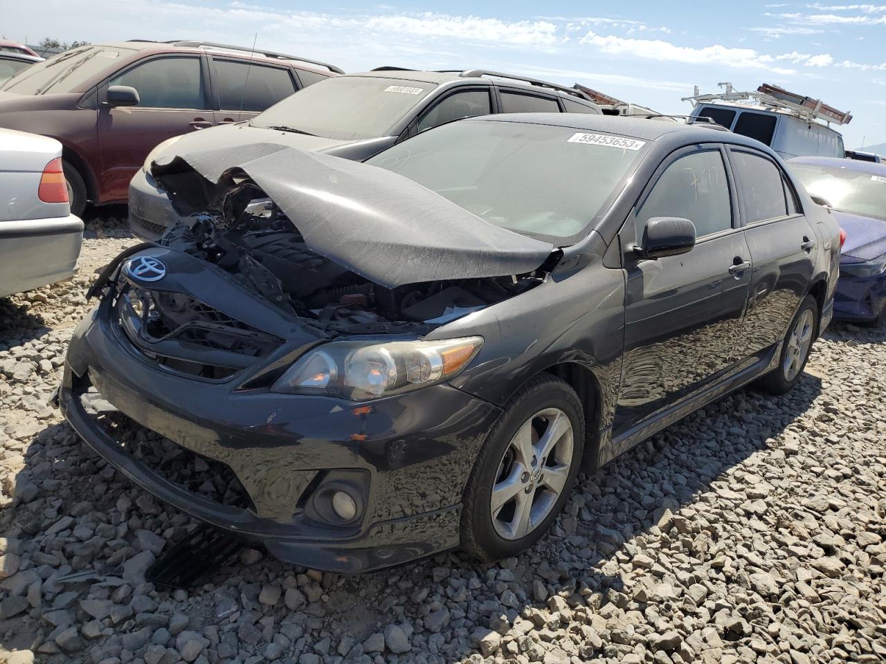 Image 1 of 2013 TOYOTA COROLLA BASE 2013 with VIN 5YFBU4EE1DP201944