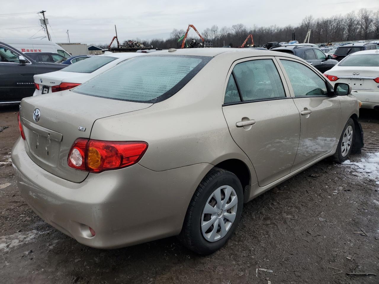 Image 3 of 2010 TOYOTA COROLLA BASE 2010 with VIN 2T1BU4EE3AC363392