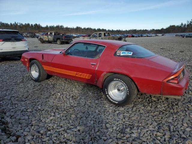 Obraz 2 z 1981 CHEVROLET CAMARO  1981 z VIN 1G1AP87LXBN117419