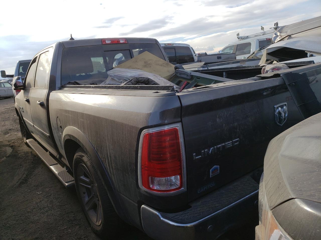 Image 2 of 2015 RAM 1500 LONGHORN 2015 with VIN 1C6RR7WT5FS631581