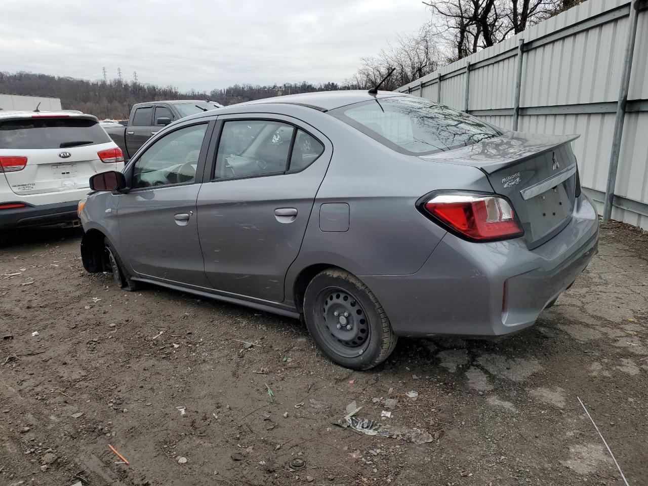 Image 2 of 2021 MITSUBISHI MIRAGE G4 ES 2021 with VIN ML32FUFJ6MHF03298
