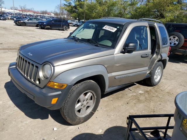 Image 1 of 2006 JEEP LIBERTY SPORT 2006 with VIN 1J4GK48K36W106674