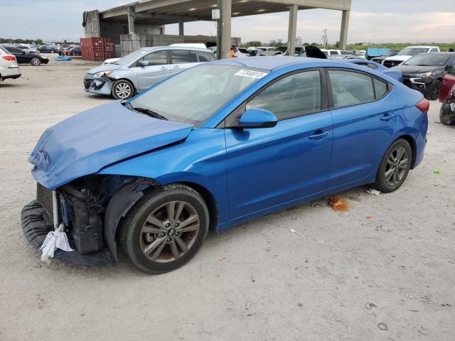 Image 1 of 2018 HYUNDAI ELANTRA SEL 2018 with VIN 5NPD84LF5JH240702