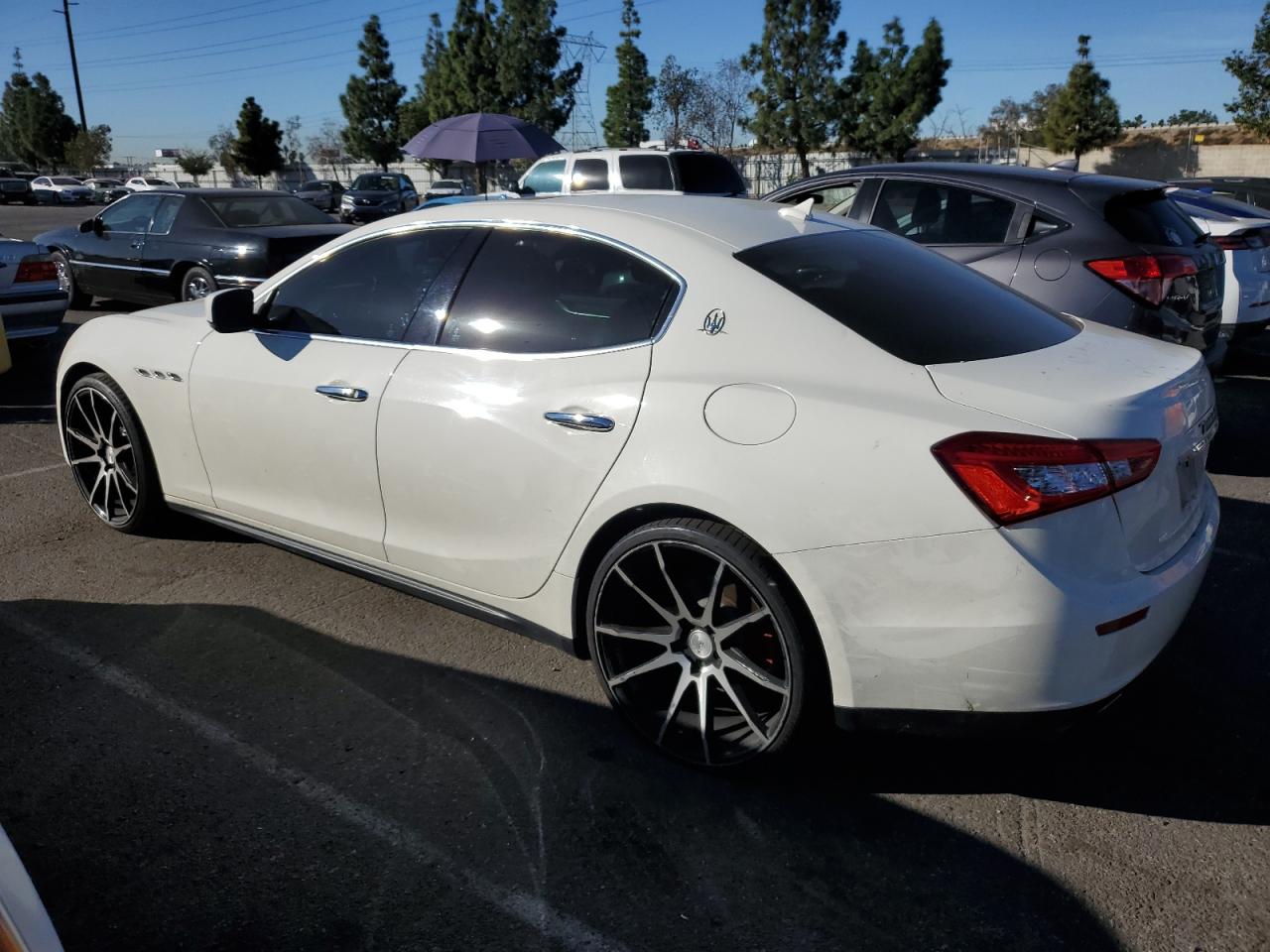 Image 2 of 2014 MASERATI GHIBLI  2014 with VIN ZAM57XSA3E1107153