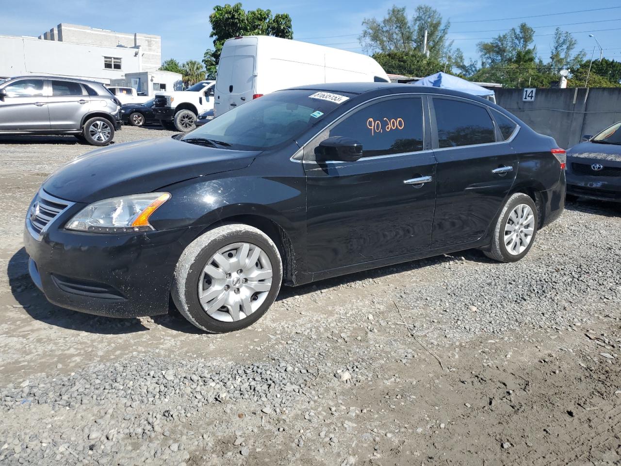 Obraz 2013 NISSAN SENTRA S 2013