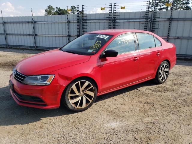 Image 1 of 2015 VOLKSWAGEN JETTA BASE 2015 with VIN 3VW2K7AJXFM243143
