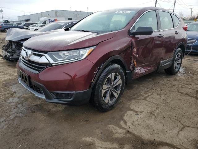 Image 1 of 2018 HONDA CR-V LX 2018 with VIN 2HKRW6H37JH209490