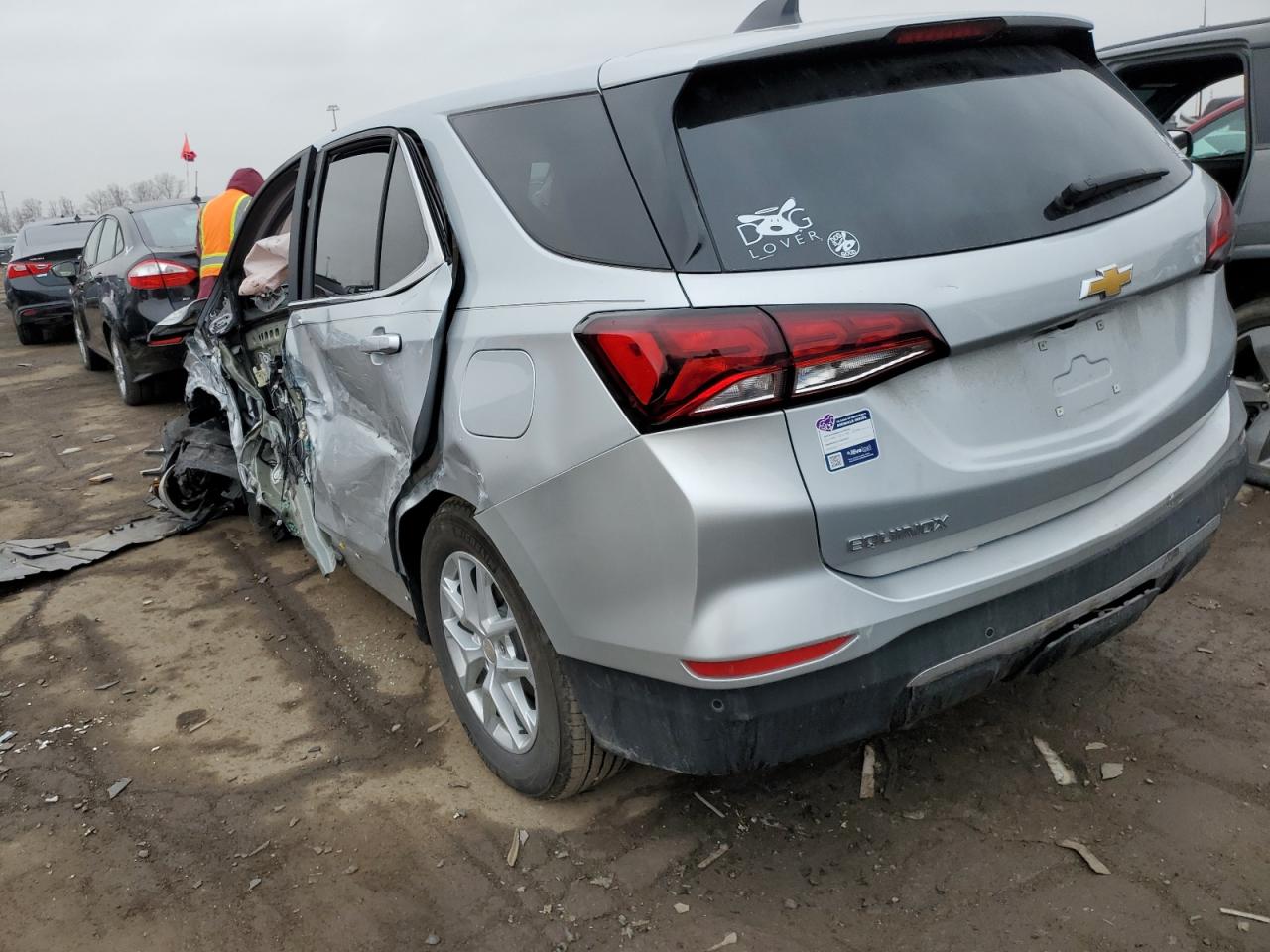 Image 2 of 2022 CHEVROLET EQUINOX LT 2022 with VIN 3GNAXKEV8NL223503