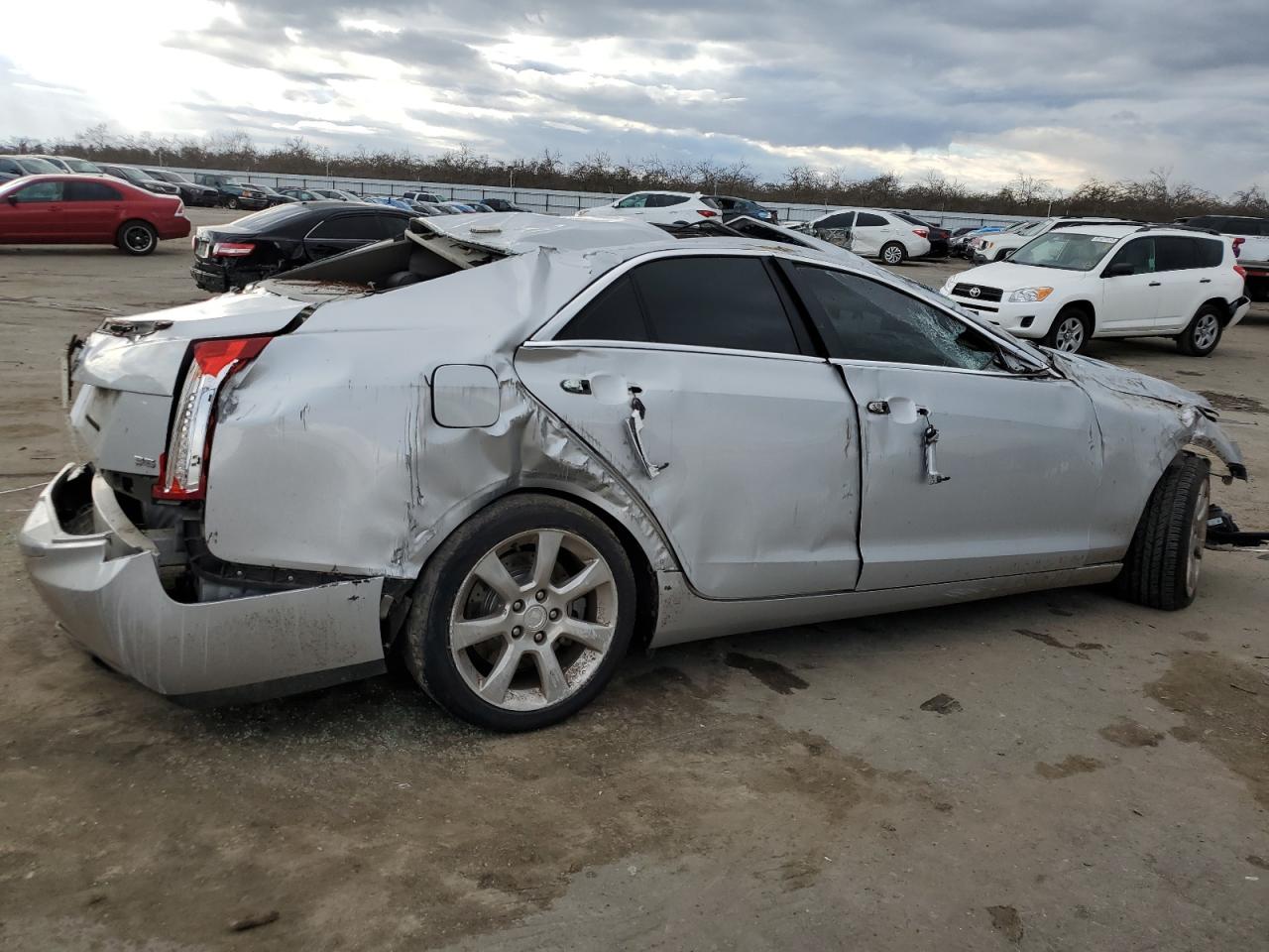 Image 3 of 2013 CADILLAC ATS LUXURY 2013 with VIN 1G6AH5S35D0122668