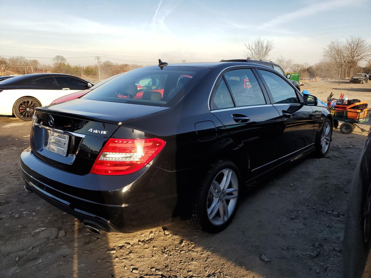 Изображение 3 2014 MERCEDES-BENZ C 300 4MATIC 2014 с VIN WDDGF8AB3ER324516