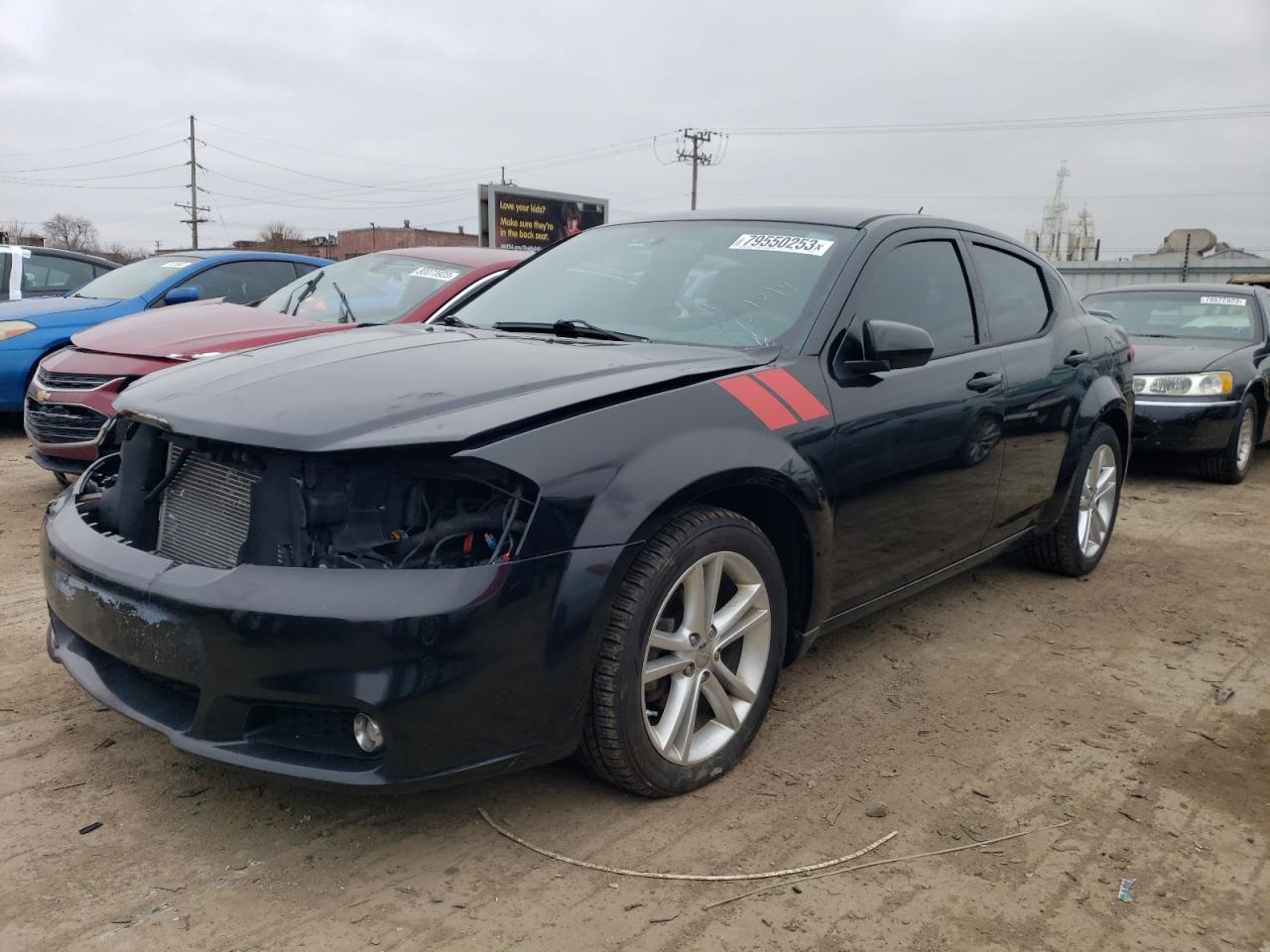 Obraz 1 z 2014 DODGE AVENGER SXT 2014 z VIN 1C3CDZCG2EN173970