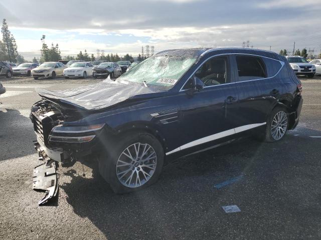 Image 1 of 2022 GENESIS GV80 BASE 2022 with VIN KMUHB4SB8NU098324