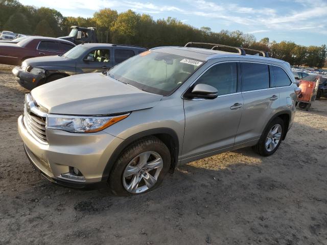 Image 1 of 2016 TOYOTA HIGHLANDER LIMITED 2016 with VIN 5TDDKRFH0GS340494