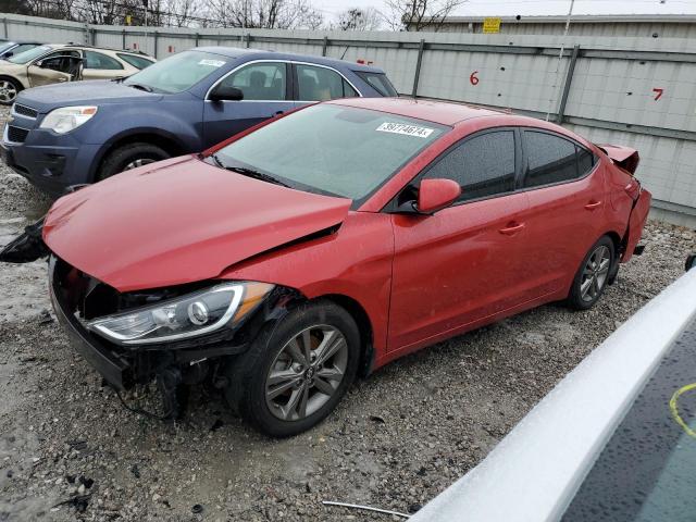 Image 1 of 2018 HYUNDAI ELANTRA SEL 2018 with VIN 5NPD84LF7JH268081