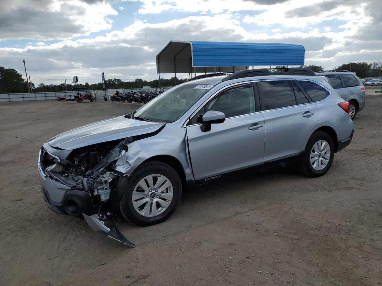 Image 1 of 2019 SUBARU OUTBACK 2.5I PREMIUM 2019 with VIN 4S4BSAFC2K3262559