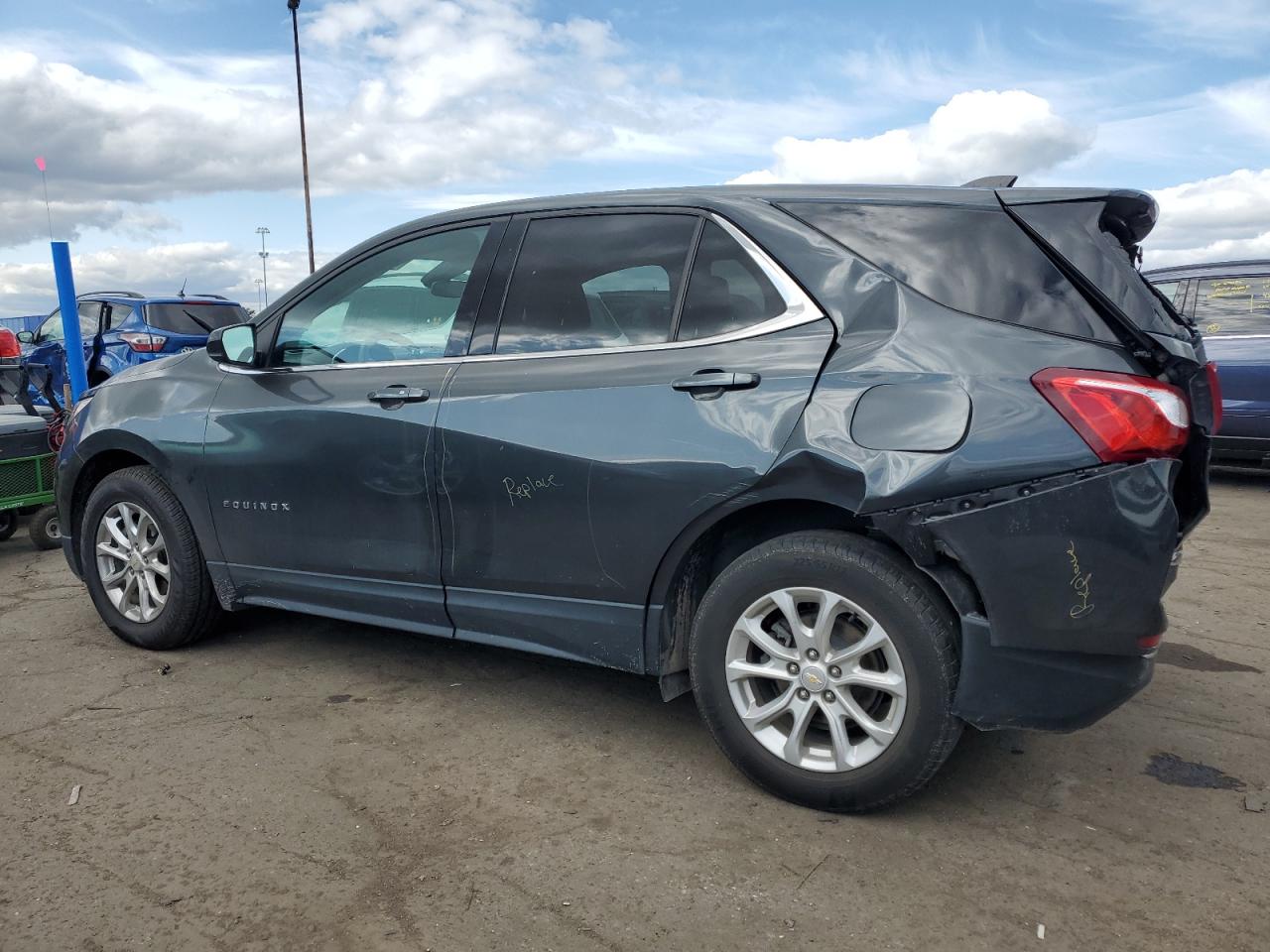Image 2 of 2020 CHEVROLET EQUINOX LT 2020 with VIN 2GNAXUEV1L6112014