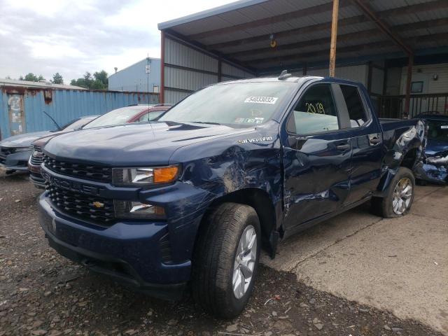 Obraz 2 z 2021 CHEVROLET SILVERADO K1500 CUSTOM 2021 z VIN 1GCRYBEK3MZ363853