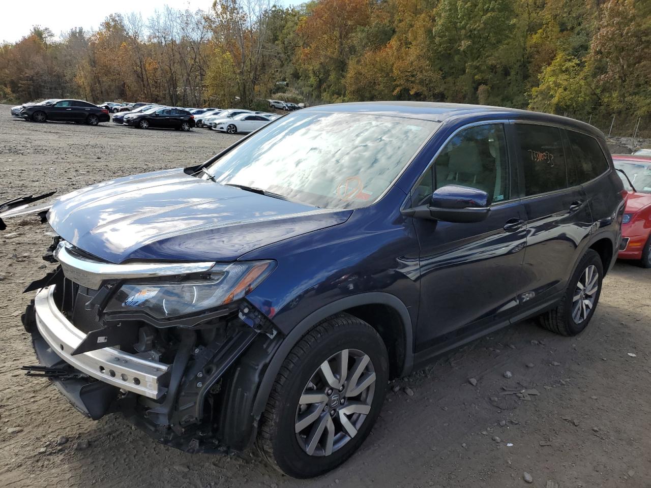 Изображение 1 2020 HONDA PILOT EXL 2020 с VIN 5FNYF6H58LB011984
