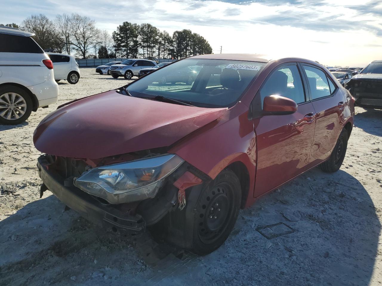 Image 1 of 2015 TOYOTA COROLLA L 2015 with VIN 2T1BURHEXFC454756