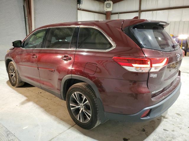 Изображение 2 2019 TOYOTA HIGHLANDER LE 2019 с VIN 5TDZZRFH0KS360027