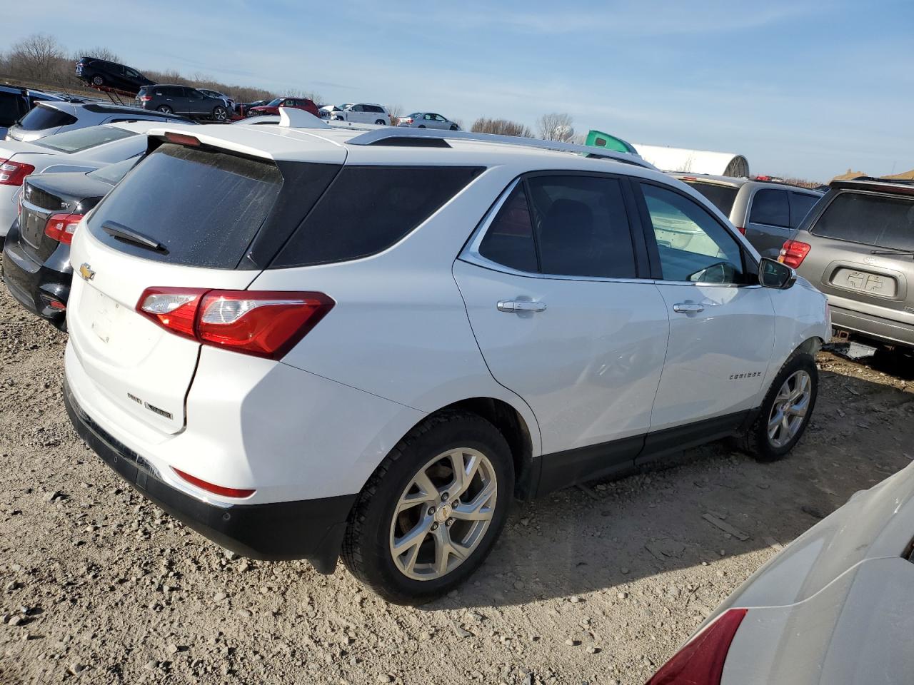 Image 3 of 2018 CHEVROLET EQUINOX PREMIER 2018 with VIN 3GNAXVEV0JS512263