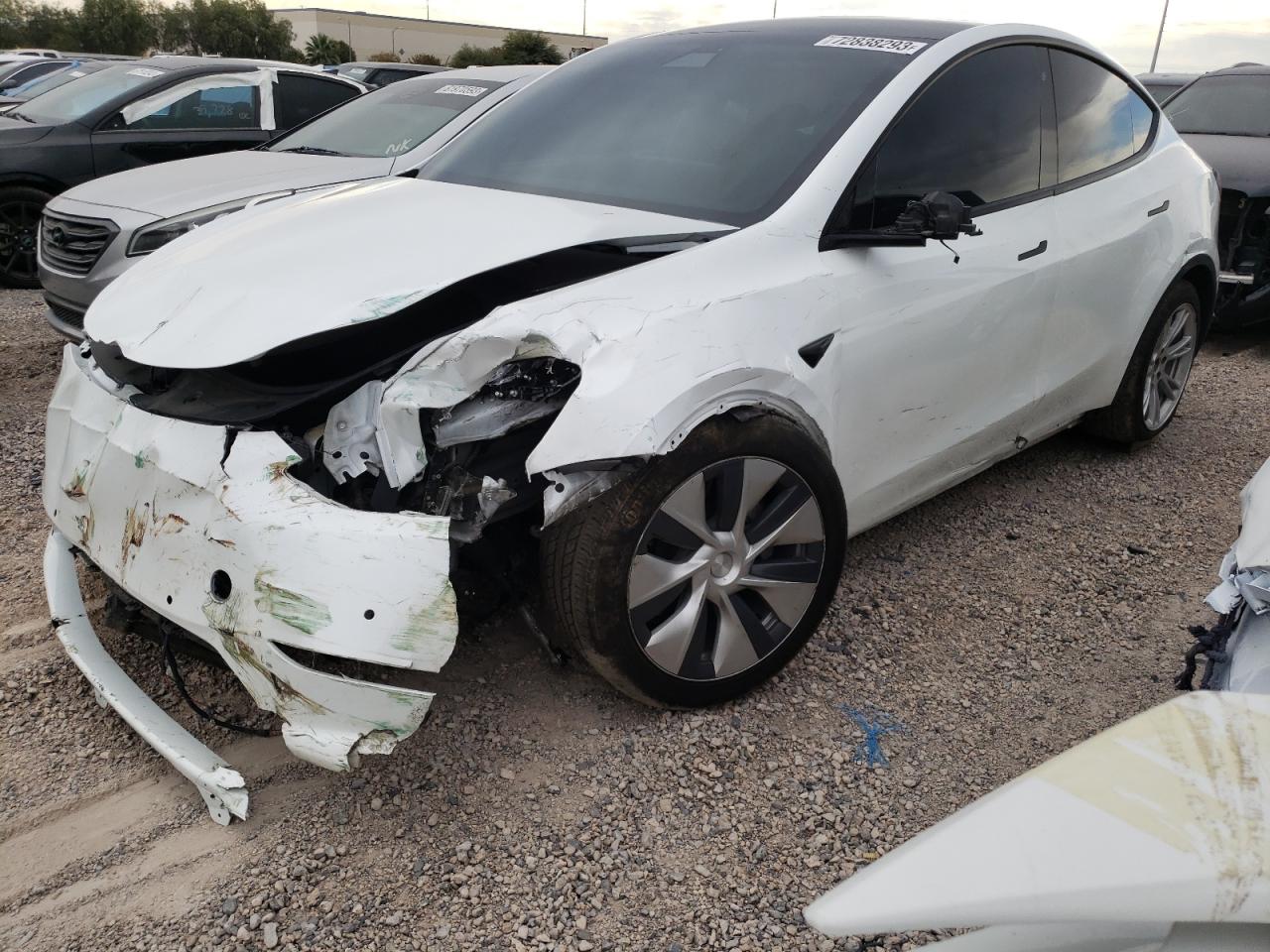 Изображение 1 2020 TESLA MODEL Y  2020 с VIN 5YJYGDEE4LF010157