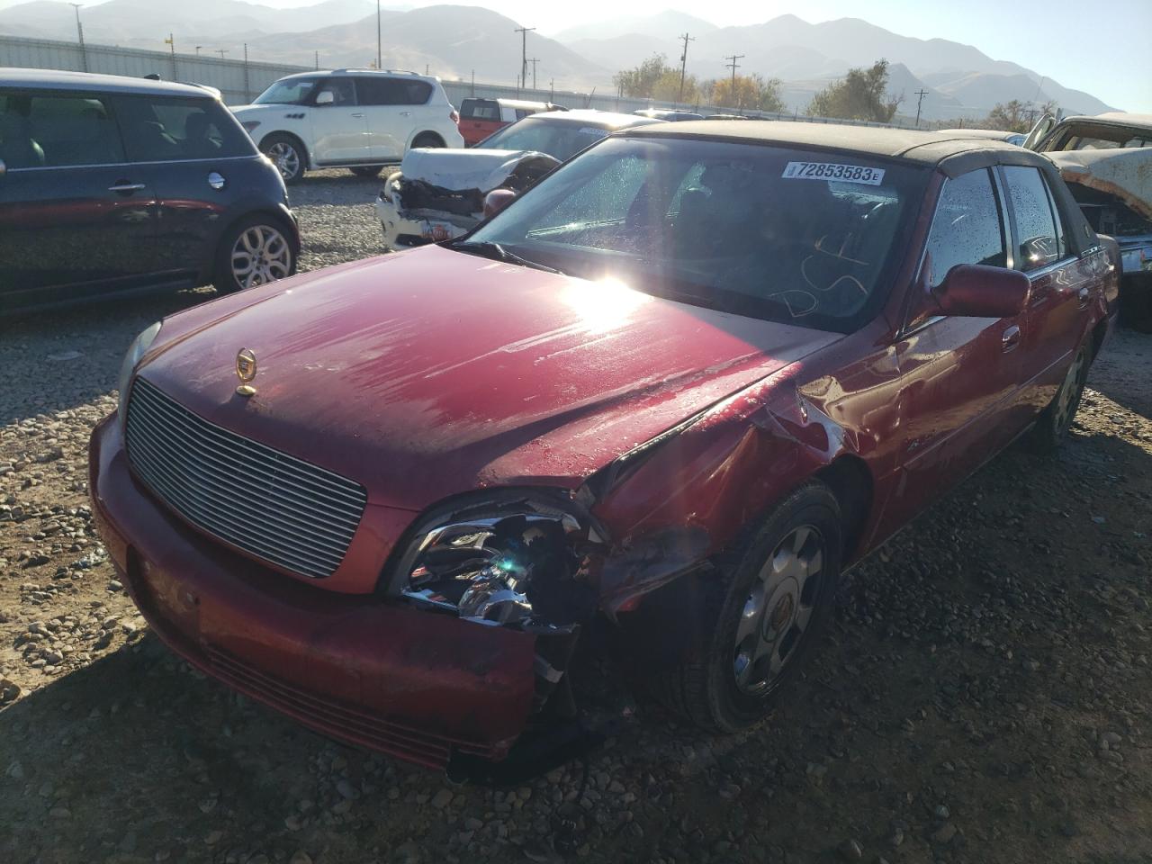 Image 1 of 2002 CADILLAC DEVILLE  2002 with VIN 1G6KD57Y42U203090