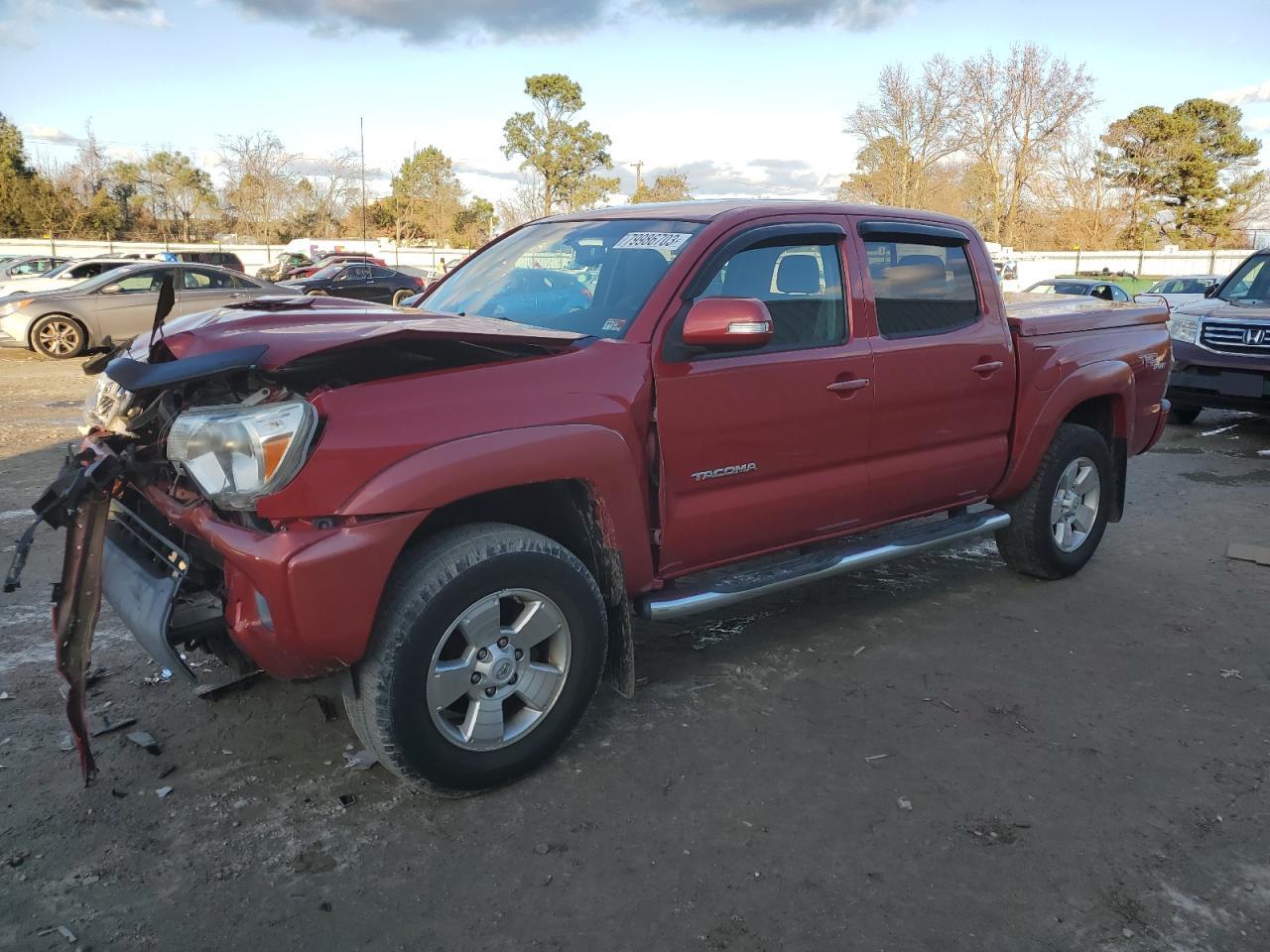 Image 1 of 2013 TOYOTA TACOMA DOUBLE CAB PRERUNNER 2013 with VIN 5TFJU4GNXDX034381