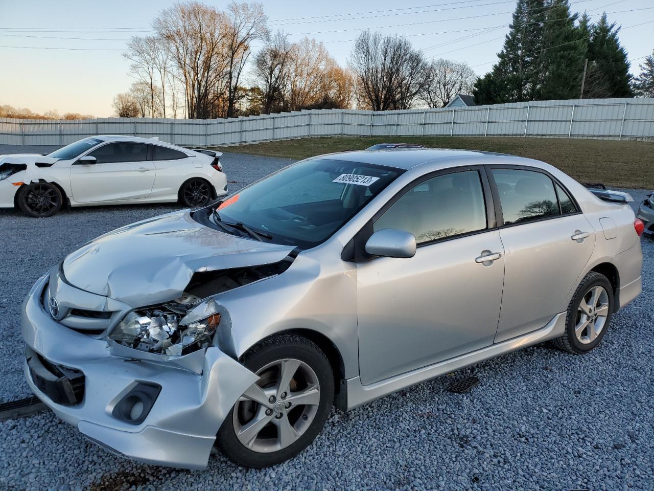 Image 1 of 2012 TOYOTA COROLLA BASE 2012 with VIN 5YFBU4EE4CP062651